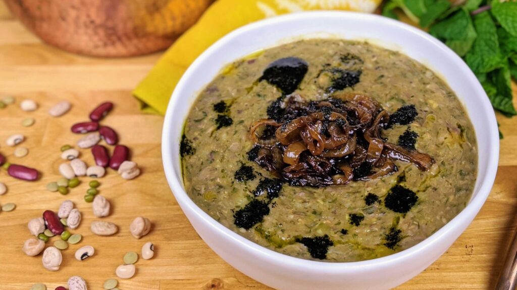 آش شله قلمکار- طرز تهیه آش شله قلمکار کشدار و خوشمزه